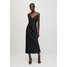 Massimo Dutti STRAPPY Sukienka letnia black M3I21C0ME-Q11