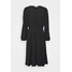 ONLY ONLMETTE V NECK SMOCK DRESS Sukienka letnia black ON321C2NS-Q11