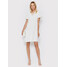 DKNY Sukienka letnia DD2B7670 Biały Regular Fit
