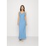 Abercrombie & Fitch NECK BINDING SLIP MIDAXI Sukienka koktajlowa blue A0F21C0AX-K11