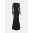 WAL G TALL LACE SLEEVE Sukienka z dżerseju black WAH21C013-Q11