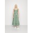 Vero Moda VMDICTHE SINGLET ANCLE DRESS Sukienka letnia dark ivy/birch VE121C3E7-N11