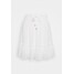 Bruuns Bazaar LILLI OANA SKIRT Spódnica trapezowa snow white BR321B02V-A11