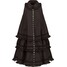 Joslin Sukienka JOSLIN CELIA ORGANIC COTTON TRAPEZE SHIRT DRESS JOS221140-black
