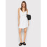 Tommy Jeans Sukienka letnia Essential DW0DW12860 Biały Regular Fit
