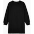 Cropp Czarna sukienka dresowa 6202N-99X