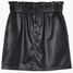 Cropp Czarna spódnica z talią paperbag 5197N-99X