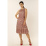 Quiosque Sukienka w cętki z szeroką falbaną 4LD012651