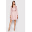 Rinascimento Sukienka koktajlowa CFC0110678003 Różowy Regular Fit