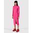 Togoshi Sukienka codzienna TG22-SUD022 Różowy Extra Slim Fit
