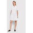 Iconique Sukienka koszulowa Angie IC22 006 Biały Regular Fit