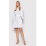 Guess Sukienka koszulowa Antoinette W2YK82 WDXM0 Biały Regular Fit