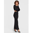 Calvin Klein Sukienka codzienna K20K204545 Czarny Slim Fit