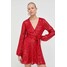Bardot sukienka 56345DB1.FIRE.RED