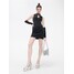 Cropp Czarna sukienka z wycięciami 0121R-99X