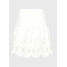 IXIAH Spódnica mini X221-60168 Biały Regular Fit