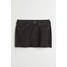 H&M Spódnica dżinsowa Low Waist - 1062427001 Czarny