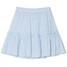 Cropp Niebieska spódnica mini w kwiaty 2055S-55M