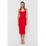 Bardot sukienka 58561DB.FIRE.RED