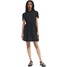 Cropp Czarna sukienka w serduszka 1439S-99X