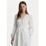 Polo Ralph Lauren LONG SLEEVE DAY DRESS Sukienka letnia white PO221C0E1-A11