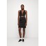 Calvin Klein Jeans OPEN BACK STRAP UTILITY DRESS Sukienka letnia black C1821C0DB-Q11