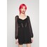 Hollister Co. PRETTY CORSET DRESS Sukienka koktajlowa black lace H0421C06U-C11
