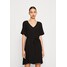 VILA VIMESA DETAIL V NECK DRESS Sukienka letnia black V1021C3KE-Q11