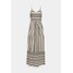Vero Moda Tall VMDICTHE SINGLET ANCLE DRESS Sukienka letnia birch/original black VEB21C04M-A15