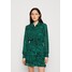 Colourful Rebel SACHA LIQUID PAINT MINI SHIRT DRESS Sukienka koszulowa green C5J21C02B-M11