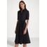 Lauren Ralph Lauren FINNBARR SHORT SLEEVE CASUAL DRESS Sukienka koszulowa black L4221C0RM-Q11