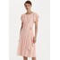Lauren Ralph Lauren THANDIA SHORT SLEEVE DAY DRESS Sukienka letnia pale pink L4221C1MV-J11