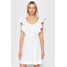 TWINSET Sukienka letnia 221TT2061 Biały Regular Fit