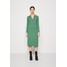 GANT DRESS Sukienka z dżerseju jade green GA321C08U-M11