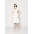 GAP SMOCK WAIST TIERED MIDI Sukienka letnia new off white GP021C0P6-A11