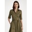 Lauren Ralph Lauren FINNBARR SHORT SLEEVE CASUAL DRESS Sukienka koszulowa olive fern L4221C0RM-N11