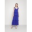 YAS YASYALIRA LONG DRESS Długa sukienka baja blue Y0121C2DB-K11
