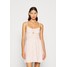 Hollister Co. BARE CUTOUT SHORT DRESS Sukienka letnia orange H0421C071-H11