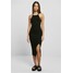 Urban Classics Sukienka dzianinowa black UR621C030-Q11