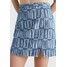 Tommy Jeans TJW TJ SPELLOUT Spódnica mini denim spellout print TOB21B05T-K11