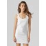 Vero Moda Sukienka z dżerseju bright white VE121C3VQ-A11