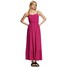 edc by Esprit LIGHT Długa sukienka dark pink ED121C12Q-J11