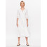 Iconique Sukienka plażowa IC23 026 Biały Regular Fit
