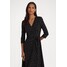 Lauren Ralph Lauren CARLYNA SLEEVE DAY DRESS Sukienka z dżerseju black/tan L4221C1JA-Q11