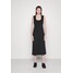 Calvin Klein TECHNICAL MIDI DRESS Sukienka letnia black 6CA21C08Q-Q11