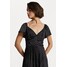 Polo Ralph Lauren GNEVIE SHORT SLEEVE DRESS Sukienka koktajlowa holiday black PO221C0CQ-Q11