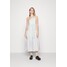 Patrizia Pepe ABITO DRESS Długa sukienka bianco ottico P1421C0P6-A11