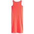 Next SUMMER Sukienka z dżerseju coral pink NX321C3DY-J11