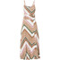 Bonprix Sukienka z dżerseju ze zrównoważonej wiskozy w kolorowy graficzny deseń