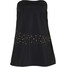 Bonprix Ekskluzywna sukienka kąpielowa shape z poliamidu z recyklingu, lekki stopień modelowania sylwetki czarny